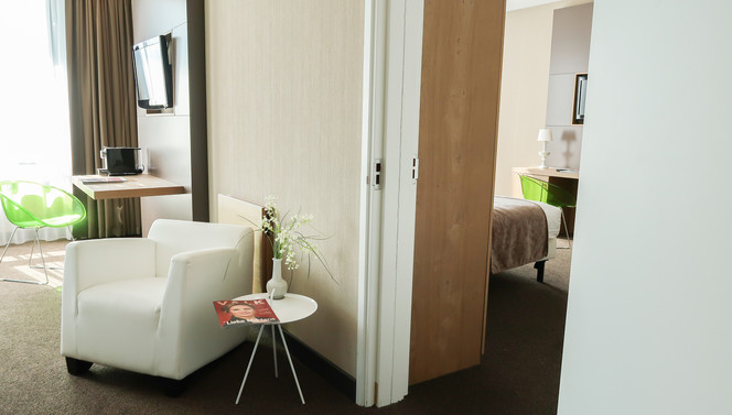 Deluxe connecting kamer